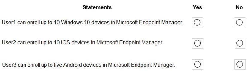 Microsoft MS-102 image Question 61 103958 10052024010457000
