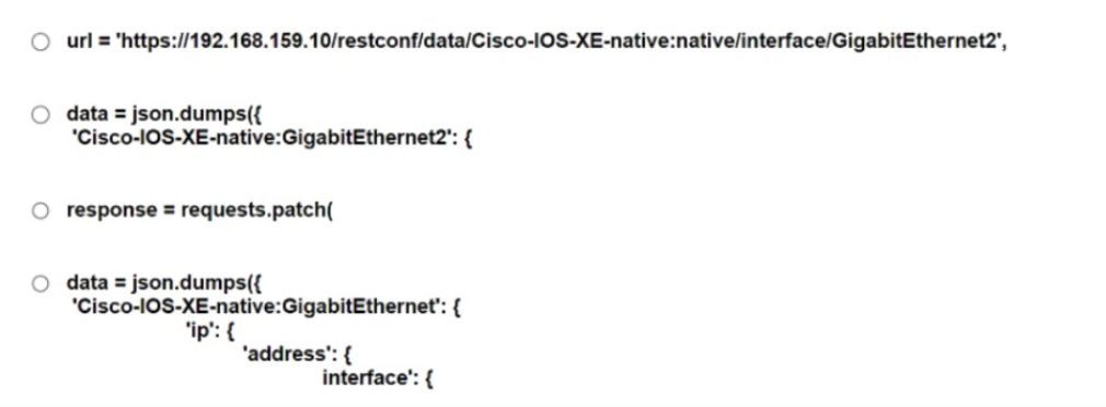 Cisco 350-401 image Question 863 116162 10102024232944000000