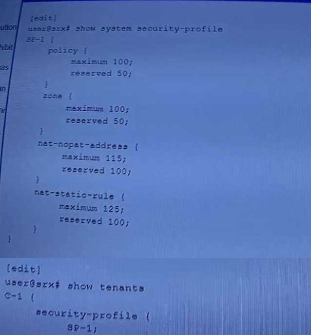 Juniper JN0-636 image Question 111 50998 09182024211303000000