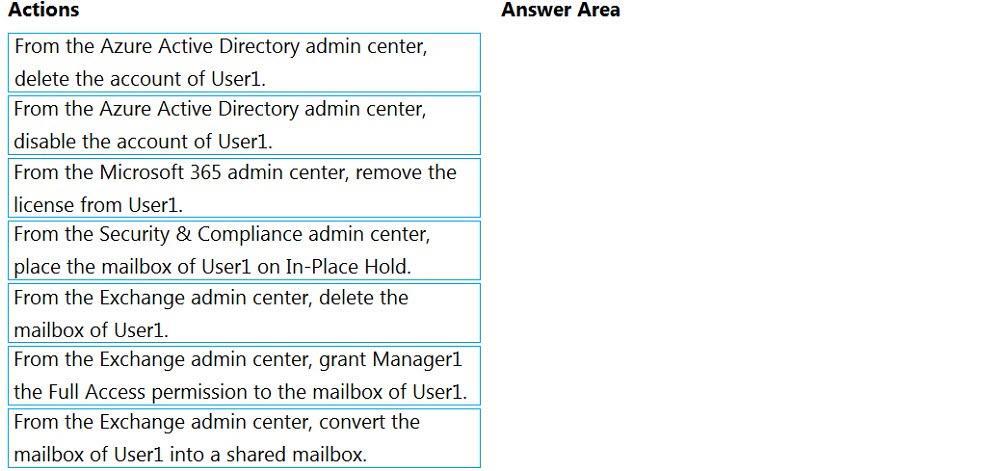 Microsoft MS-203 image Question 40 104373 10052024010521000