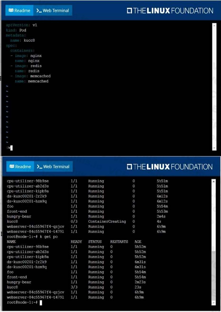 Linux Foundation CKA image Question 5 explanation 51384 09182024211423000000