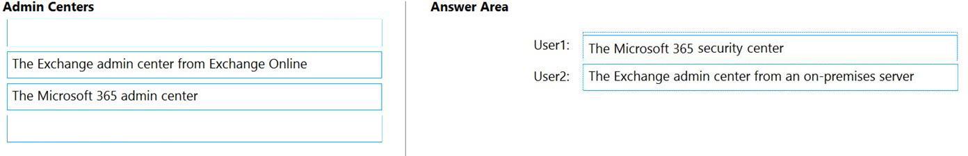 Microsoft MS-203 image answer Question 72 104453 10052024010522000