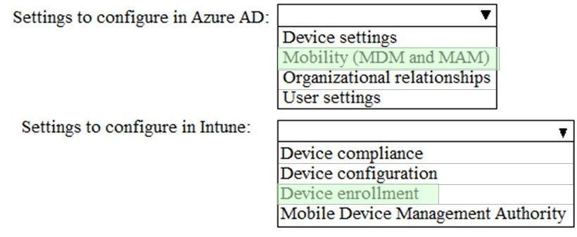 Microsoft MS-102 image answer Question 23 103920 10052024010457000