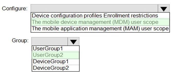 Microsoft MS-102 image answer Question 11 103908 10052024010457000