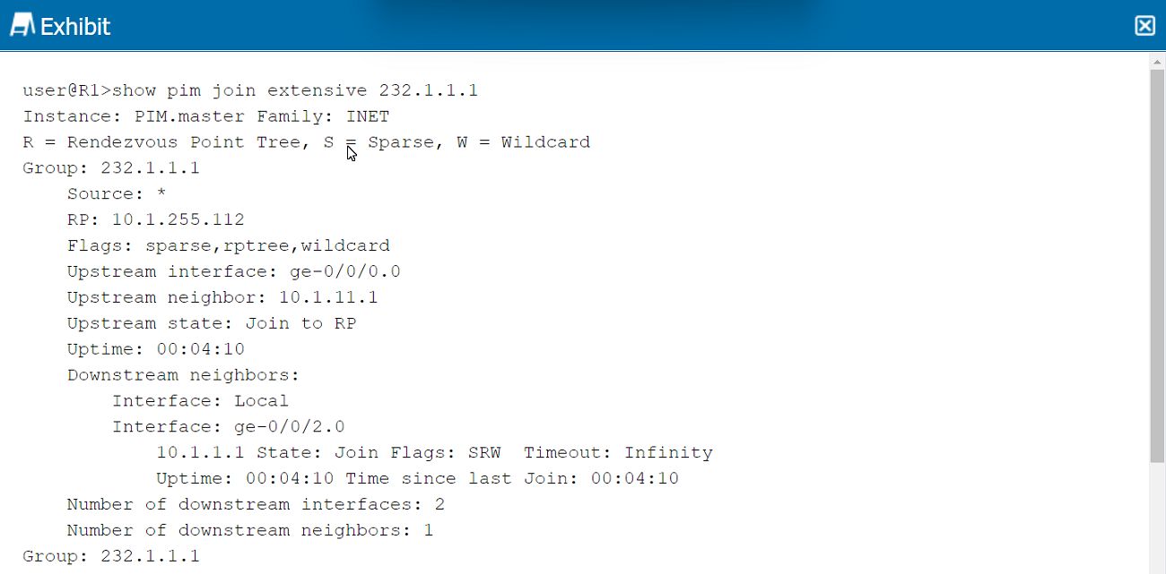 Juniper JN0-664 image Question 86 51153 09182024211332000000