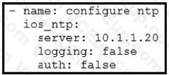 Cisco 300-435 image Question 85 112634 10072024005912000000