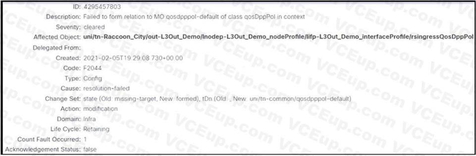 Cisco 300-620 image Question 137 113484 10072024010039000000
