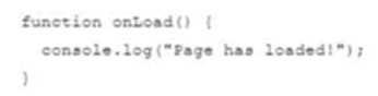 Salesforce Certified JavaScript Developer I image Question 221 63892 09232024002545000000
