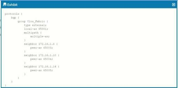 Juniper JN0-682 image Question 40 51200 09182024211347000000
