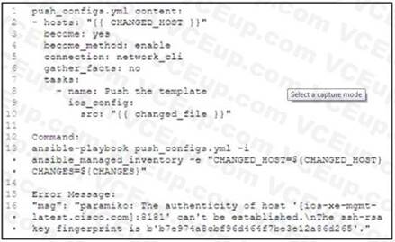 Cisco 300-910 image Question 60 115231 10102024232858000000