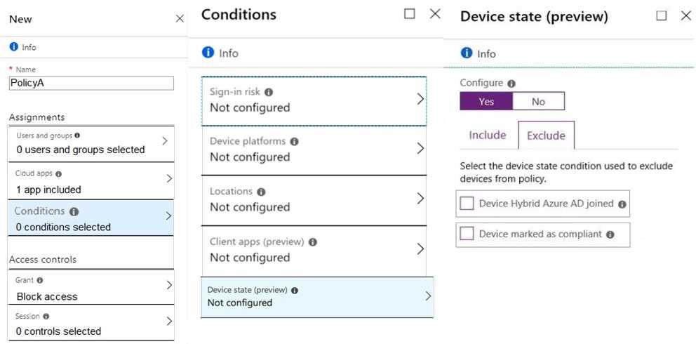 Microsoft MD-102 image Question 29 103625 10052024010409000