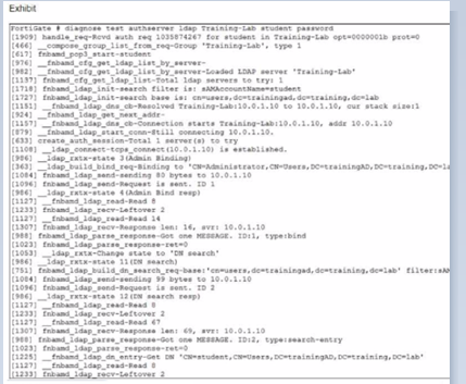 Fortinet NSE7_LED-7.0 image Question 7 63880536989024672257611