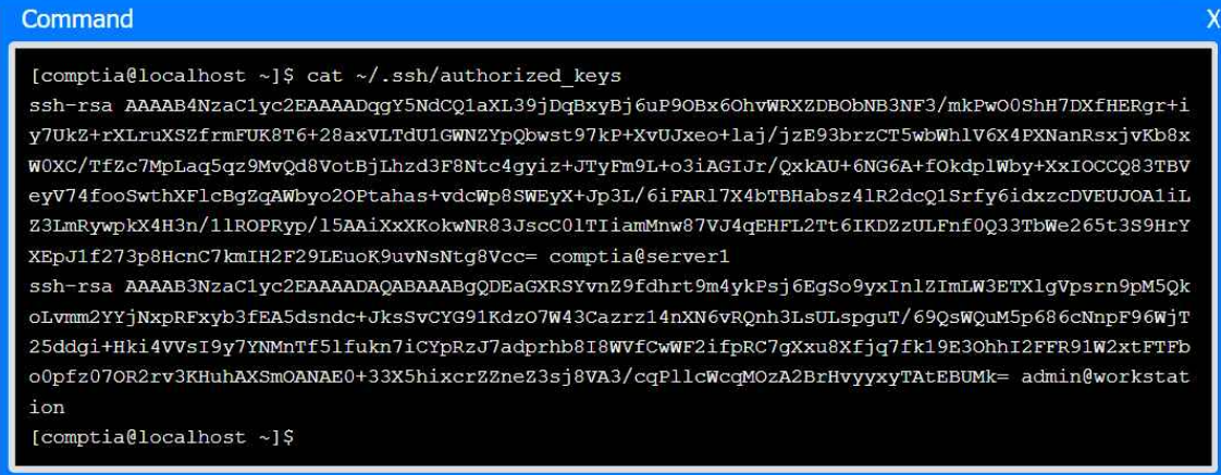 CompTIA XK0-005 image Question 337 114188 10092024013414000000