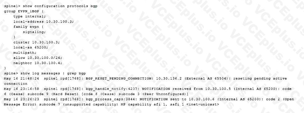 Juniper JN0-649 image Question 42 51044 09182024211314000000