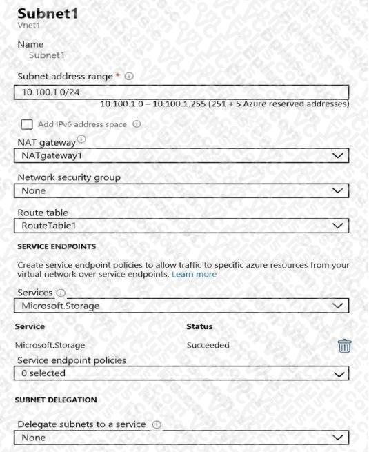 Microsoft AZ-700 image Question 63 87919 10022024015514000000