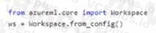 Microsoft DP-100 image Question 277 63882177403083037062843