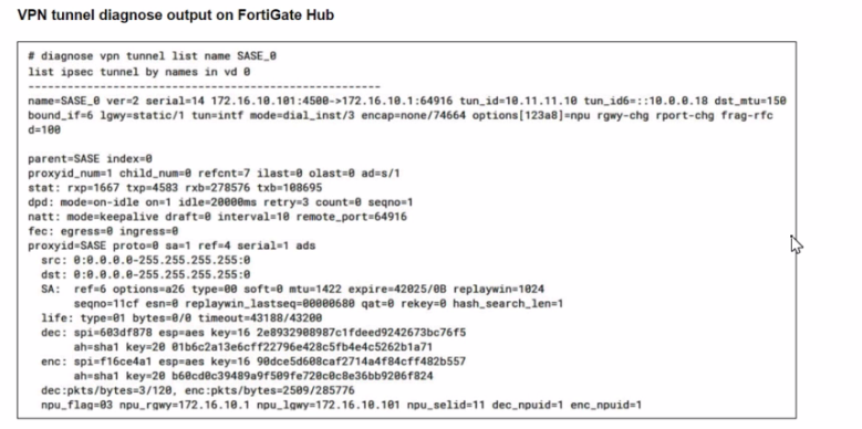 Fortinet FCSS_SASE_AD-24 image Question 16 63878634795730480233639