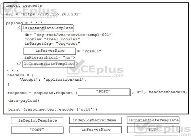 Cisco 350-901 image answer Question 44 118356 10102024113131000