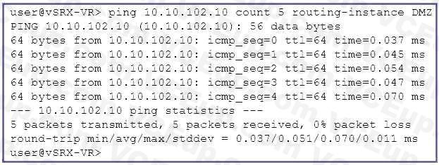 Juniper JN0-231 image Question 20 50275 09182024211116000000