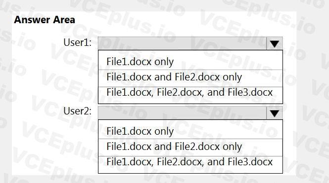 Microsoft SC-400 image Question 19 108413 10052024010922000