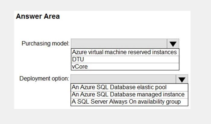 Microsoft DP-300 image Question 51 89789 10022024015907000