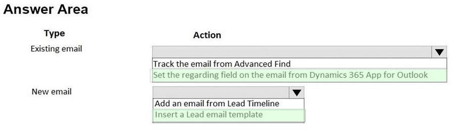 Microsoft MB-210 image answer Question 57 100090 10052024125703000