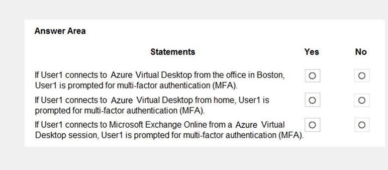 Microsoft AZ-140 image Question 25 90828 10022024021019000