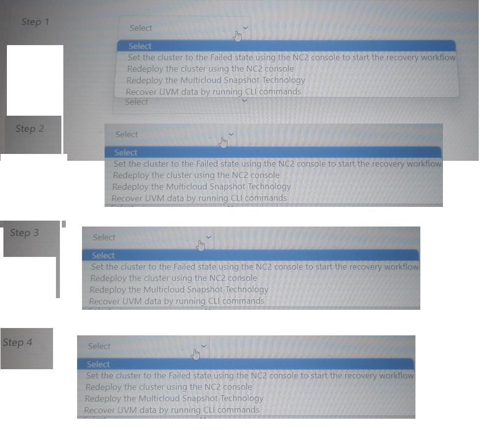 Nutanix NCP-CI-AWS image Question 9 81203 09232024012944000