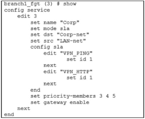 Fortinet NSE7_SDW-7.2 image Question 45 27245 09182024190937000000