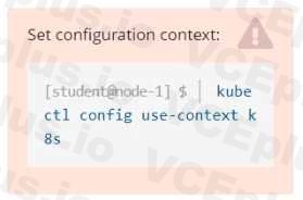 Linux Foundation CKA image Question 62 51441 09182024211423000000