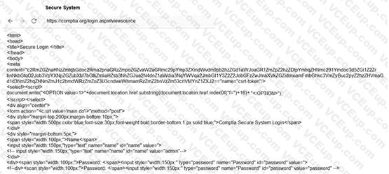 CompTIA PT0-002 image Question 299 97428 10022024175321000000