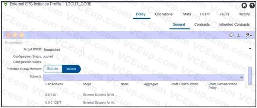 Cisco 300-620 image Question 143 113490 10072024010039000000