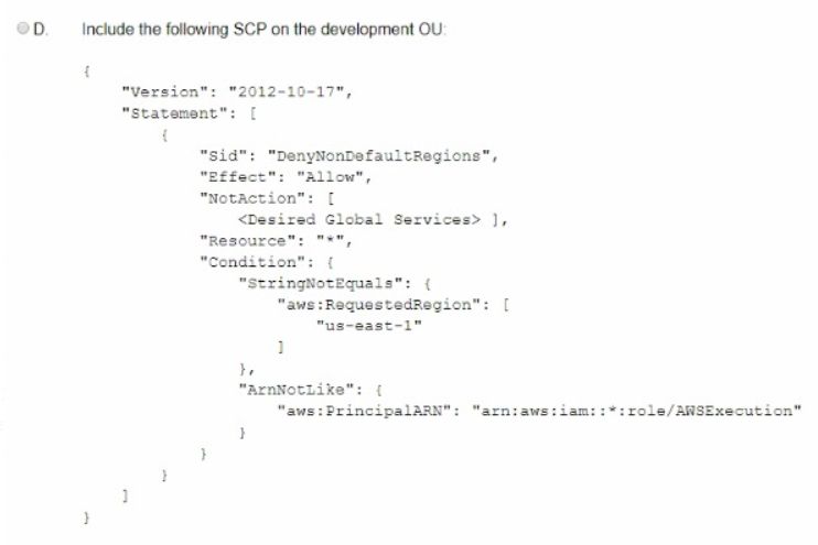 Amazon SCS-C02 image Question 95 7803 09162024005941000000