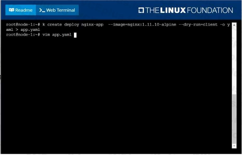 Linux Foundation CKA image Question 7 explanation 51386 09182024211423000000