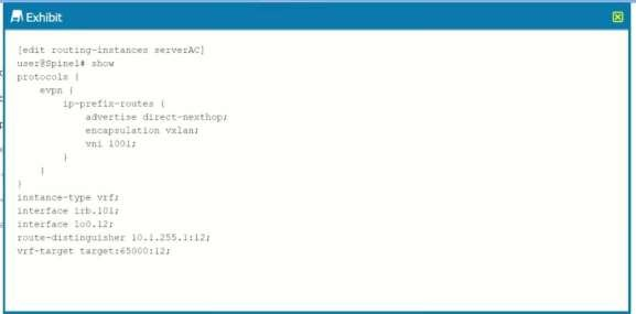 Juniper JN0-682 image Question 53 51213 09182024211347000000