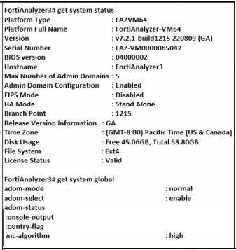 Fortinet NSE6_FAZ-7.2 image Question 24 26692 09182024190514000000