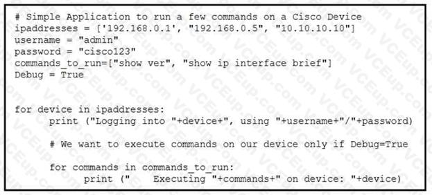 Cisco 300-435 image Question 78 112627 10072024005912000000