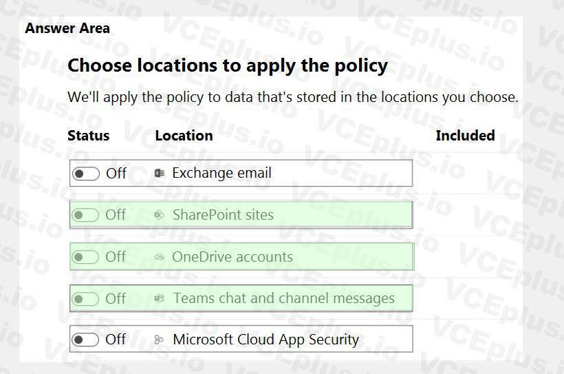 Microsoft SC-400 image answer Question 20 108414 10052024010922000