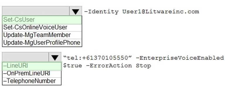 Microsoft MS-721 image answer Question 4 105051 10052024010610000