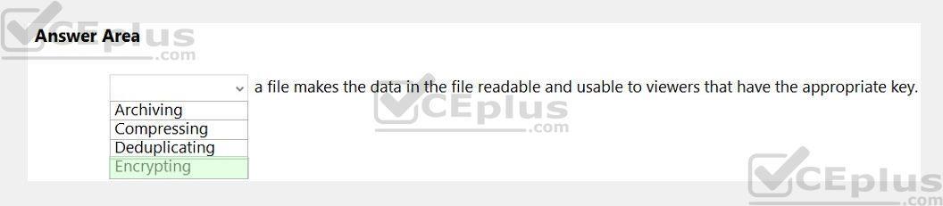Microsoft SC-900 image answer Question 9 108656 10052024010936000