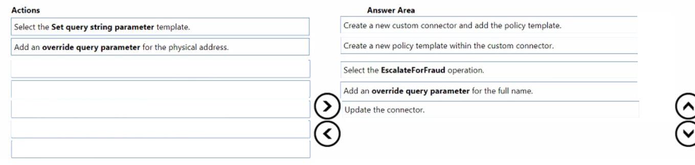 Microsoft PL-500 image answer Question 30 106963 10052024010751000