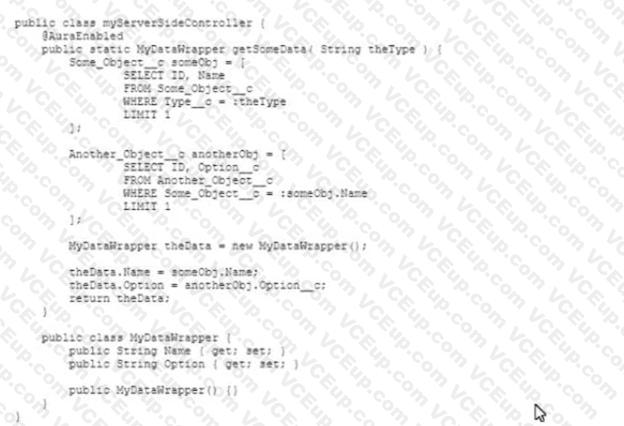 Salesforce Certified Platform Developer II image Question 202 67849 09232024003105000000