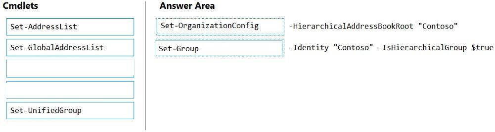 Microsoft MS-203 image answer Question 22 104355 10052024010521000