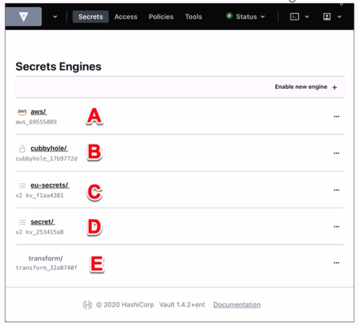 HashiCorp Vault Associate 002 image Question 48 30662 09182024192100000000