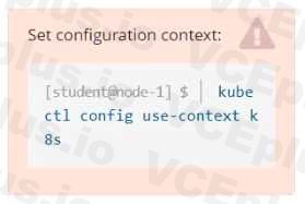 Linux Foundation CKA image Question 55 51434 09182024211423000000