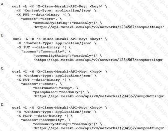 Cisco 300-435 image Question 16 112565 10072024005912000000