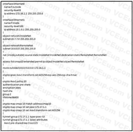 Cisco 300-730 image Question 122 114640 10102024232758000000
