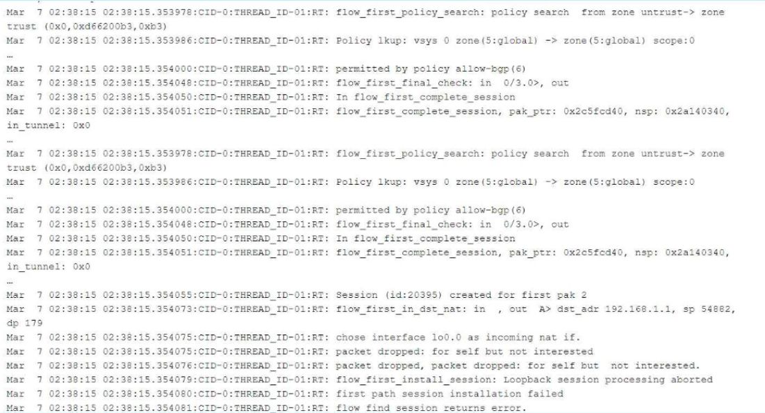 Juniper JN0-637 image Question 60 124777 11012024014440000000