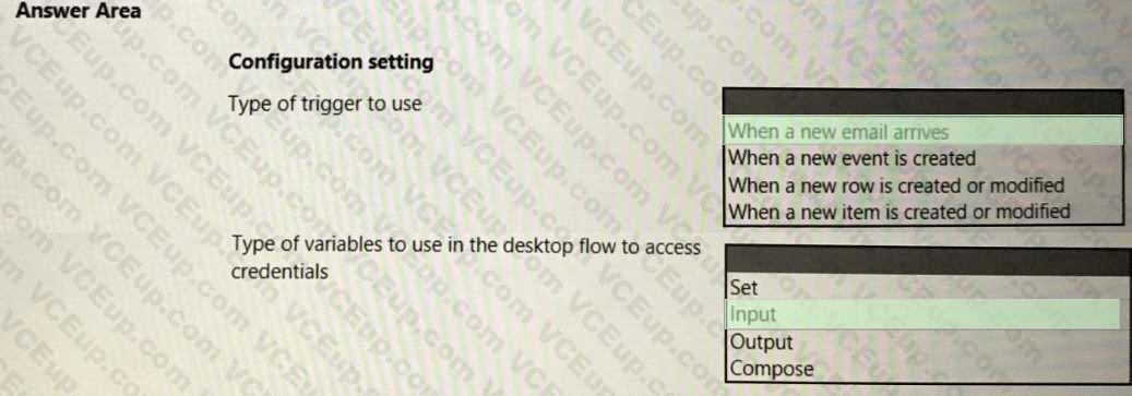 Microsoft PL-500 image answer Question 17 106950 10052024010751000