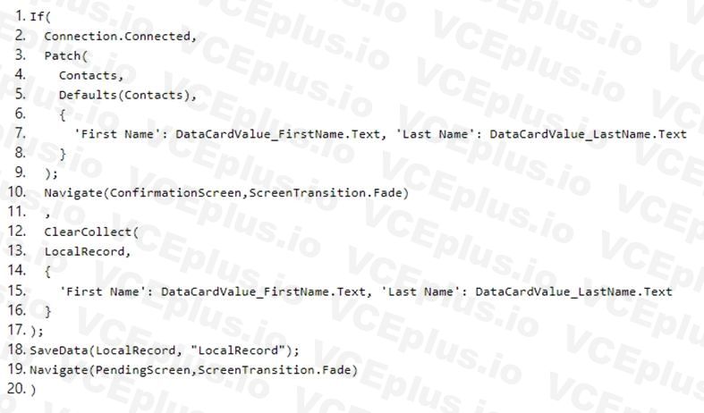 Microsoft PL-400 image Question 21 106638 10052024010735000000